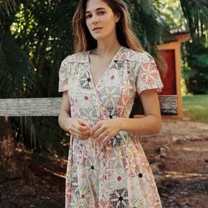 Lmt time price!! Christy Dawn patchwork dress Dawn Style